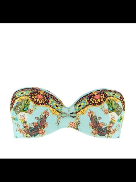 Lise Charmel Swimwear Fleurs Lagon Bikini Top