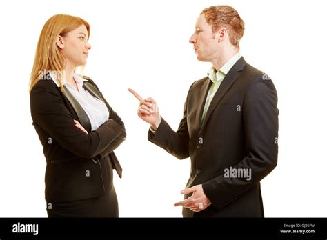 Two People Disagreeing