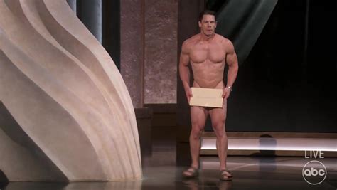 AusCAPS John Cena Nude In 2024 Oscars