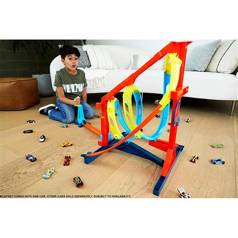 Hot Wheels Track Builder Kit de Giros DoRéMi Brinquedos