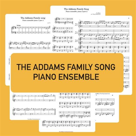 The Addams Family Song | Music Teaching Inspirations