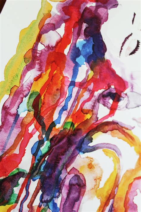 ORIGINAL Vibrant Sensual WATERCOLOR Art Painting Sexy Passionate Nude Erotic Giclee Print