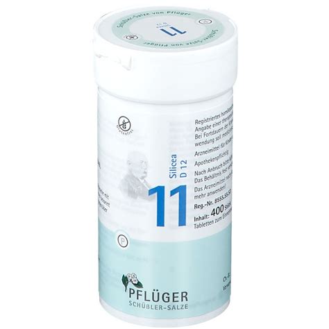 Biochemie Pflüger Nr 11 Silicea D12 Tabletten 400 St shop apotheke