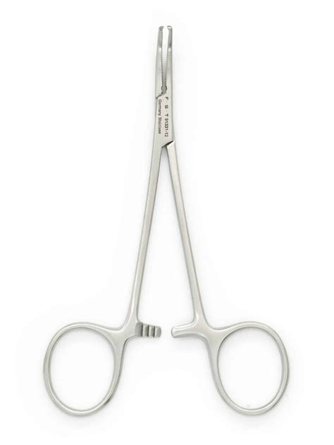 91331 12 Student Halsted Mosquito Hemostat Curved 1x2 Teeth 12cm