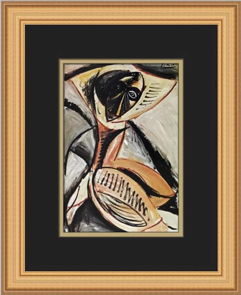 Pablo Picasso Nude With Raised Arms Custom Framed Print Etsy