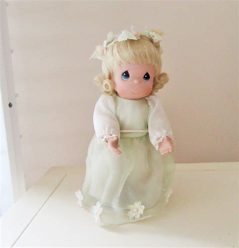 Precious Moments Porcelain Doll Vintage Doll T For Girl Etsy