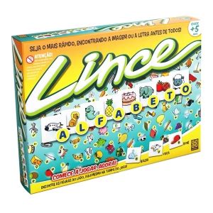 Jogo Educativo Lince Alfabeto Grow Pirlimpimpim Brinquedos