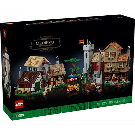 10332 LEGO Средневековая городская площадь Icons (Айконз) Лего - Купить ...
