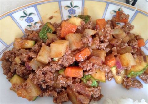 Carne Molida Con Verduras Receta De Sibo Cap Cookpad