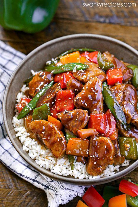 Homemade Teriyaki Pork Stir Fry Swanky Recipes