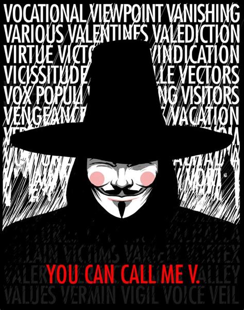 V For Vendetta Movie Poster