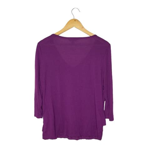 Suzannegrae Purple Blouse Size Xl The Re Club