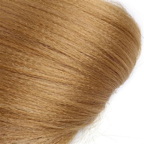 Leeven Packs Blonde Pre Stretched Braiding Hair Inch Yaki Braiding Hair Extensions For Box
