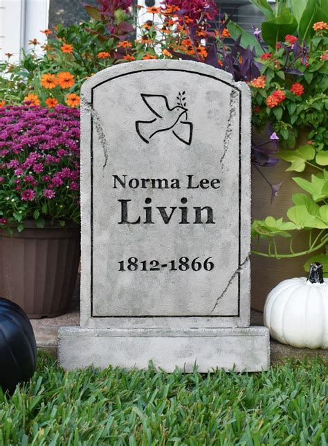 How To Make Foam Halloween Tombstones ⋆ Dream A Little Bigger