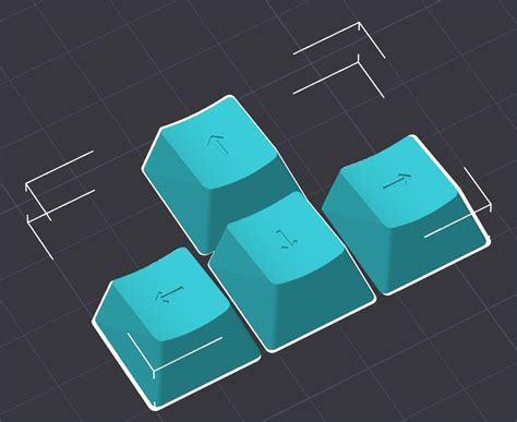 Key Caps For Keyboards Oem Arrows By Actmoon Makerworld