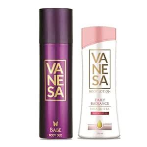 Buy VANESA Babe Deo ML Body Lotion With Shea Butter With SPF GM Combo Set Of