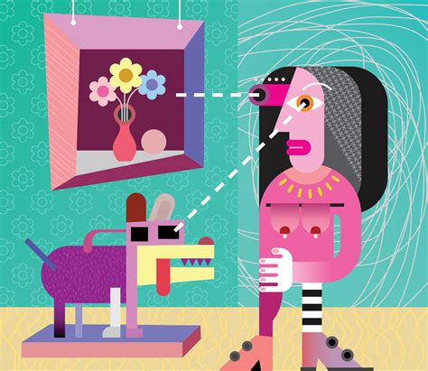 Nude Woman On Modern Art Exhibition Vector Art At Vecteezy