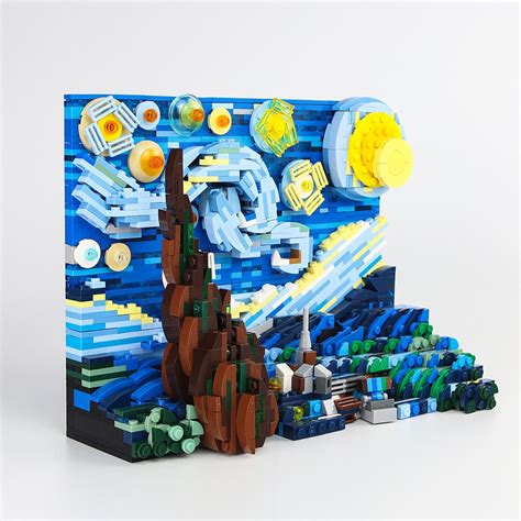 The Starry Night Lego Set – PAP Art Store