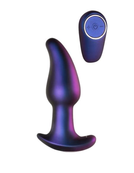 Hueman Plug Anal Asteroid C Comando Ponta Curvada Usb