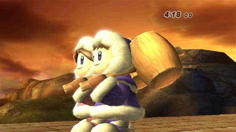 Super Smash Bros Brawl Classic Mode Ice Climbers Youtube