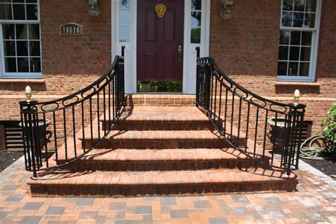 Wrought Iron Railing For Front Porch Steps At Kelvin Brown Blog