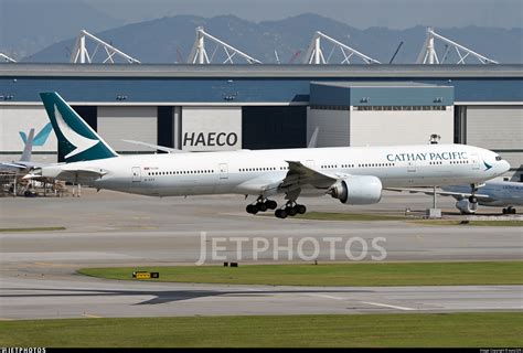 B KPX Boeing 777 367ER Cathay Pacific Airways Eyey328 JetPhotos