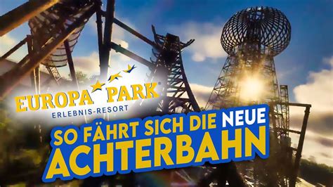 NEUE EUROPA PARK ACHTERBAHN So fährt sich NEUHEIT 2024 Frische