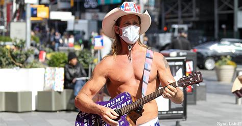 The Naked Cowboy Times Square A Living Tourist Attraction