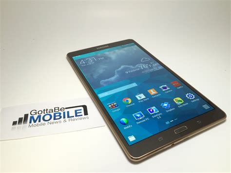 Samsung Galaxy Tab S 8.4 Review: The Best Tablet Screen Yet