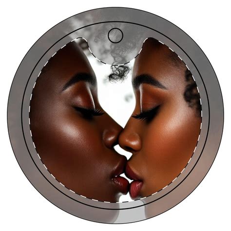 Lesbian Couple Ceramic Ornaments 1 Side Print LGBT Pride Holiday Decor Same Sex Wedding Gift