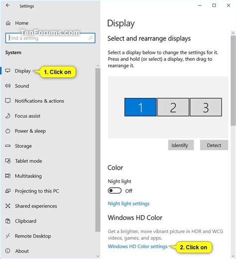 Windows Hd Color Settings : First, it typically uses wider color gamut ...