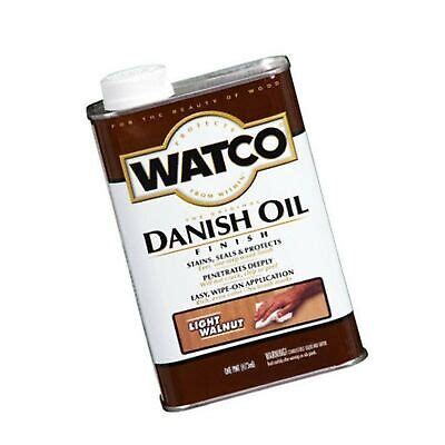 Watco 65551 Danish Oil Wood Finish, Pint, Light Walnut 1 Pint | eBay