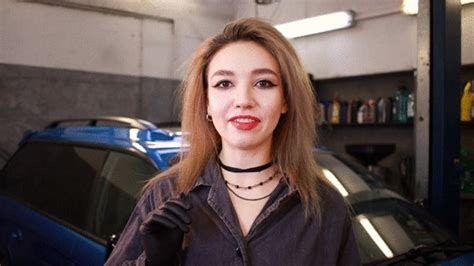 Blonde Car Mechanic Your Dark Side Clips Sale
