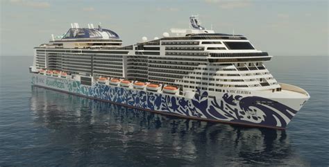 New Cruise Ship Will Have Exclusive Artwork on the Hull