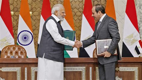 Evening Brief Pm Modi Discusses Trade Defence Security With El Sisi