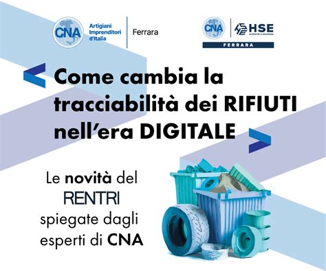 Il Rentri Registro Elettronico Nazionale Per La Tracciabilit Dei