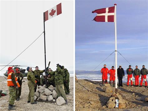 How Battle Over Hans Island Is Fought With Bottles Of Liquor