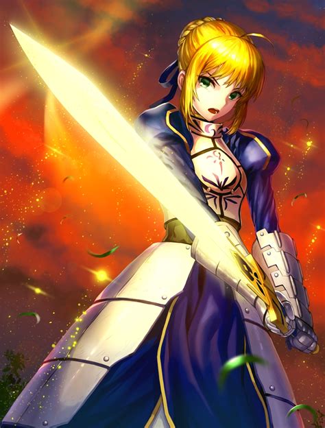 saber fatestay night image  kfrworks  zerochan anime
