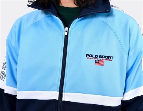 polo ralph lauren polo sport full zip tracksuit cruise navy