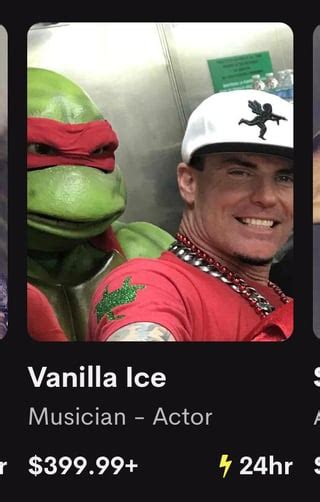 This Is The Profile Picture For Vanilla Ices Cameo Page Rtmnt