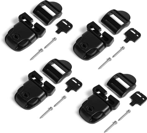 Amazon Lasuroa 4 Sets Hot Tub Cover Clips Hot Tub Cover Latches Clip Lock Repair Kit With