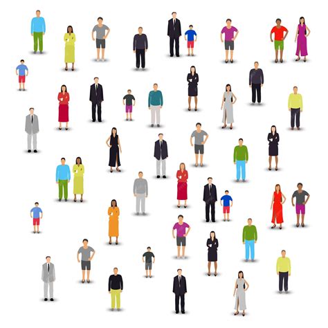 premium vector people background