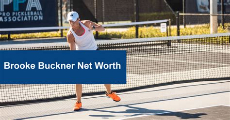 brooke buckner pickleball net worth