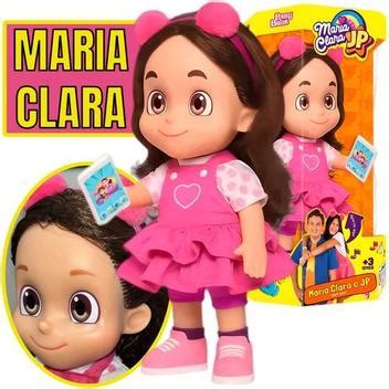 Boneca Maria Clara Que Fala - Boneca Maria Clara com Som que Fala com Acessório Baby Brink - Bonecas ...