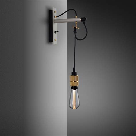 Buster Punch Hooked Wall Nude Grey Brass Lights Co Uk
