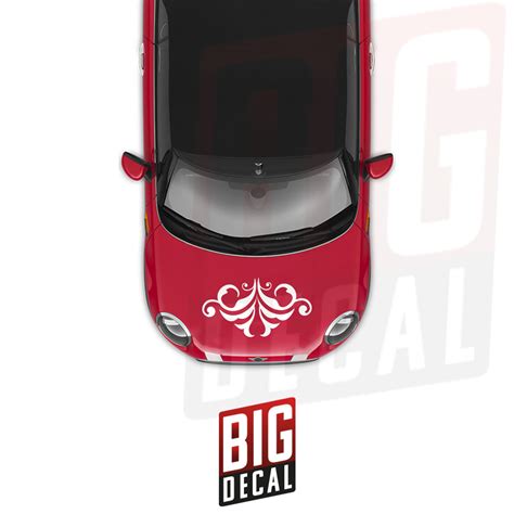 Graphic Decals Hood Vinyl Decal For Mini Cooper - Big Car Decal