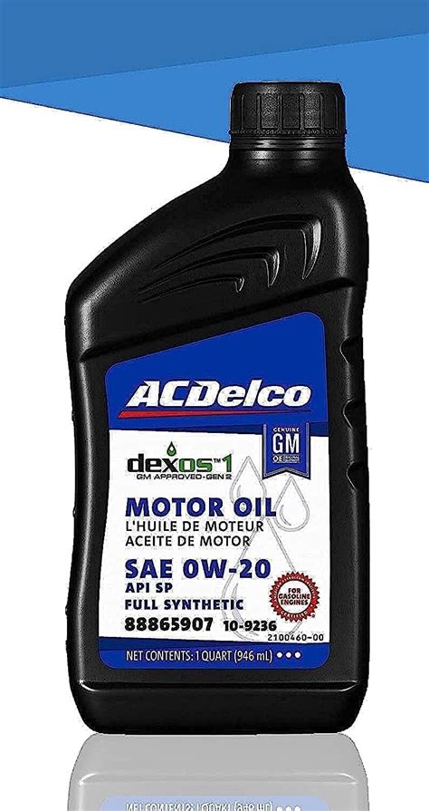 Amazon.com: ACDelco GM Original Equipment 10-9236 dexos™1 GEN 2 Full ...