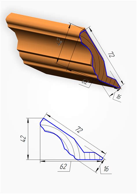 Карнизы и погонажи из МДФ — ultrafasad
