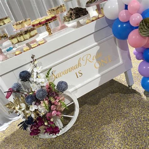 Pastel Hot Air Balloon First Birthday Party