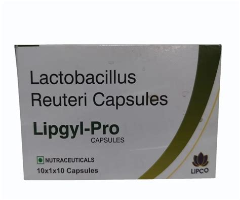 Lactobacillus Reuteri Capsules at Rs 355/box | ID: 2854477663362